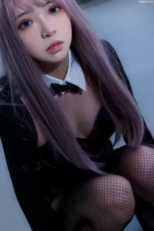 Coser美女疯猫ss No.113 - 紫发礼服兔 主题写真 [42P]