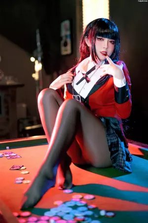 Coser美女BANBANKO半半子No.069 – 赌神梦子 主题写真 [22P]