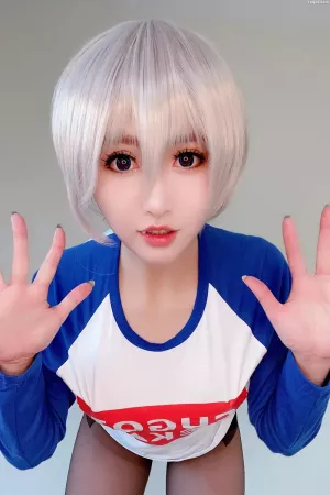 亚裔Coser美女-MisswarmJ-044 - Uzaki 主题写真 [39P]