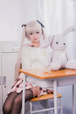 Coser美女面饼仙儿 NO.005 黑丝穹妹 主题写真 [48P]