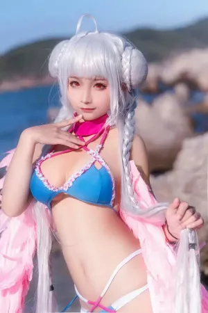 Coser美女蠢沫沫No.084 – 可畏泳装 主题写真 [39P]