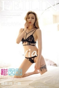 [FeiLin嗲囡囡]Vol.108_嫩模晗大大Via性感内衣秀完美身材全裸上身豪乳诱惑写真36P