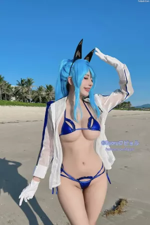 日本Coser美女Byoru-No.178 – Byoru-Helm Aquamarine FULL 主题写真 [58P]