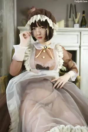 Coser美女一小央泽 NO.031 女仆的新装 主题写真 [85P]
