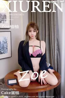 [XiuRen秀人网] 2025.08.21 No.10673 Zoe柚柚 深色衬衫 [75P]