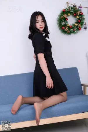 SSA丝社写真 NO.161 阿花 黑色连衣裙  主题写真 [120P]