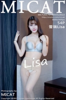 [MICAT猫萌榜]Vol.022_嫩模雪瑞Lisa居家性感内衣开档肉丝裤袜完美诱惑写真54P