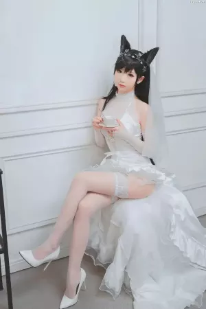 Coser美女面饼仙儿 NO.023 爱宕花嫁 主题写真 [29P]