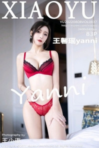 [XiaoYu画语界]Vol.837_女神王馨瑶yanni脱黑色轻透服露性感红色蕾丝内衣迷人诱惑写真83P