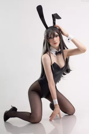 拉脱维亚Coser美女_CandyBall_No.027 – 樱岛麻衣 MaiSakurajima [62P]