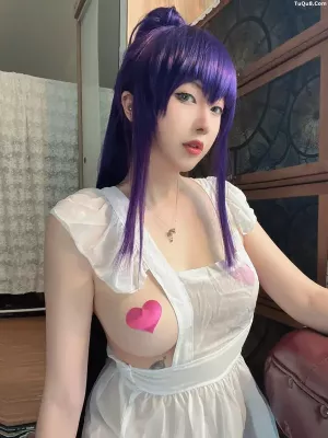 Coser美女洛璃LoLiSAMA.072 - 毒岛学姐围裙  主题写真 [38P]