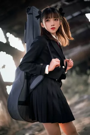 动漫博主Kitaro绮太郎No.087 – 少女情怀总是诗 JK2 主题写真 [14P]