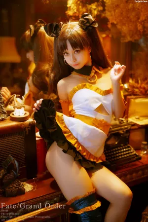 台湾Coser美女_沖田凜花Rinka_No.024 – FateGrand  Order 弓凛女仆装 [14P]