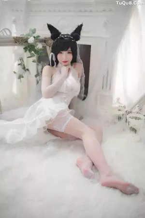 甜妹博主清水由乃 NO.016 爱宕婚纱电子版 主题写真 [49P]