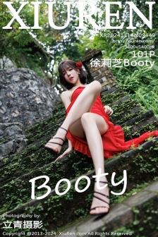 [XiuRen秀人网]No.9449_女神徐莉芝Booty红色连衣裙露蕾丝情趣内衣秀曼妙身姿诱惑写真101P