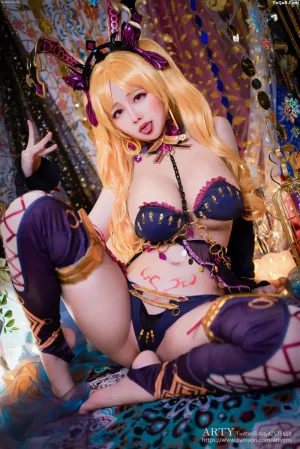 台湾Coser美女_Arty亚缇_No.025 – Ereshkigal bunny (Fate Grand Order)  [21P]