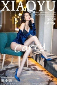 [XiaoYu画语界]Vol.250_气质女神Carry私房高叉连体衣配超薄黑丝秀美腿诱惑写真100P