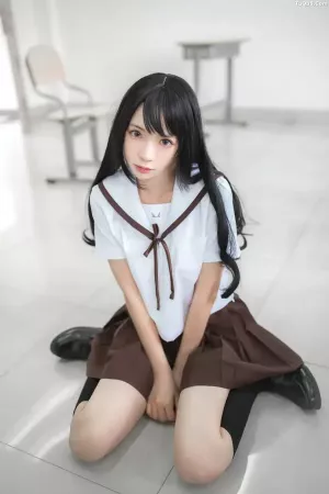 Coser美女疯猫ss No.025 - 《棕裙》 主题写真 [22P]