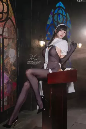 颜值博主咬一口兔娘 No.233 – 25.01月作品『布道圣女』傲慢扭胯舞 [73P]