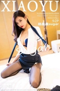[XiaoYu画语界]Vol.393_女神杨晨晨sugar私房床上半脱制服露黑丝裤袜撩人诱惑写真92P