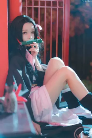 动漫博主桜桃喵No.106 - 灶门祢豆子 主题写真 [21P]