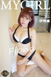 [MyGirl美媛馆]Vol.040_嫩模Fiona伊雨蔓泳池边性感黑色比基尼完美身材写真43P