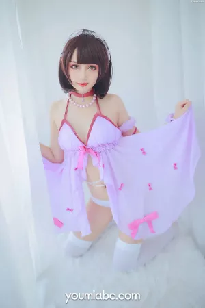 人气Coser美女您的蛋蛋-No.017 – [YouMi尤蜜] 2020.12.17 睡衣派对加藤惠 [22P]