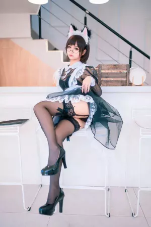 Coser美女蠢沫沫No.027 – 女仆萝莉 主题写真 [41P]