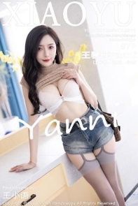 [XiaoYu画语界]Vol.919_女神王馨瑶yanni浅色衣配牛仔短裤半脱露蕾丝内衣撩人诱惑写真87P