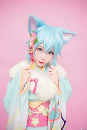 Coser妹子_ElyEE子_No.018 诗乃-浴衣 主题写真 [27P]