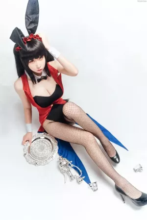 二次元博主爱老师_PhD-No.018 - 狂三 兔女郎 主题写真 [9P]