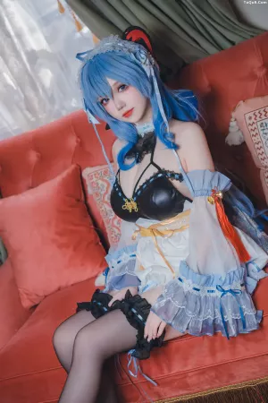 动漫博主雪晴Astra - NO.103 - 原神 甘雨女仆 主题写真 [31P]