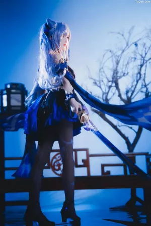 动漫博主桜桃喵No.210 - 《刻晴》 主题写真 [29P]