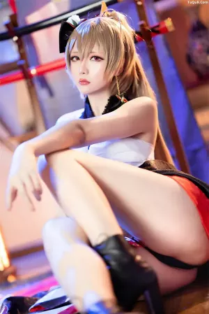 Coser美女星之迟迟No.170 - 碧蓝航线 让巴尔 舶刀 主题写真 [43P]