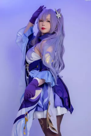 越南Coser美女Uy Uy - No.040 Keqing 主题写真 [33P]