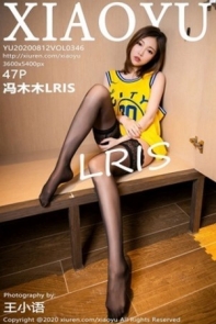 [XiaoYu画语界]Vol.346_女神冯木木LRIS宽大篮球服配黑色蕾丝袜极致魅惑写真47P