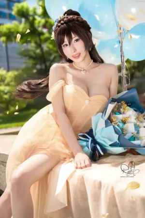 台湾Coser美女雨波_HaneAme-500 2025年9月订阅 2025生日礼服 [31P]