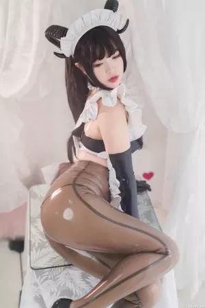 萌系小姐姐_白烨烨_No.050 – 胶衣魅魔姐姐 主题写真 [58P]