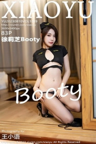 [XiaoYu画语界]Vol.1089_女神徐莉芝Booty黑色薄纱情趣服配无内黑丝秀曼妙身姿诱惑写真83P