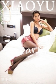 [XiaoYu画语界]Vol.265_气质女神Carry性感黑色内衣配红超短裙黑丝袜撩人诱惑写真82P