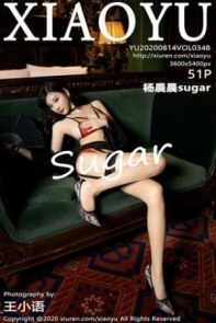 [XiaoYu画语界]Vol.348_女神杨晨晨sugar猩红镂空内衣配黑丝蕾丝吊袜极致魅惑写真51P
