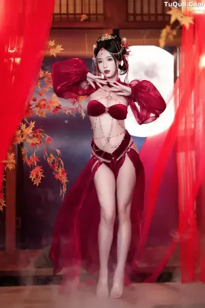 甜妹博主清水由乃 NO.055 月下舞姬 主题写真 [58P]