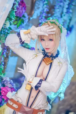 Coser妹子_ElyEE子_No.006 saber 主题写真 [21P]