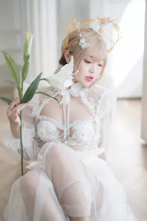 萌系小姐姐_白烨烨_No.022 – 珍珠花嫁 主题写真 [98P]