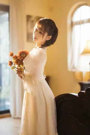 Coser美女蠢沫沫No.109 – 古着 主题写真 [28P]