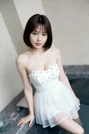 AIG美女_No.229_小乔不乔_丝绸睡衣酥胸 主题写真 [71P]
