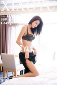 [XiaoYu画语界]Vol.352_气质女神Carry私房性感黑色内衣配开档肉丝裤袜诱惑写真66P