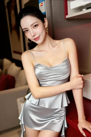 AIG美女_No.333_米妹_丝绸套装 主题写真 [67P]