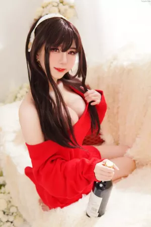 马来西亚甜妹Sally Dorasnow-No.067 – Yor Forger Red Sweater [20P]