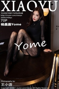 [XiaoYu画语界]Vol.548_女神杨晨晨sugar私房半脱露性感内衣黑丝网袜诱惑写真70P